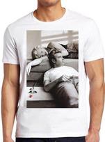 Marilyn Monroe James Dean Vintage Poster Gift Movie Film Cult Top T Shirt M601 XXL