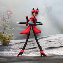 Anime Hazbin Alastor Niffty Cosplay Plush Doll Body Wire Skeleton Action Stuffed Dolls Accessories Ornament Gifts