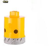 20-50mm Hole Opener M10 Thread Dry Drilling Bit Stable Operation  Cutting Bit  Rock Slab 4cm
