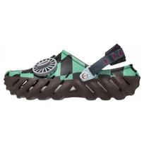 Crocs × Demon Slayer Echo Medžiaginis Medžiaginis Avalas Lauko Kvėpuojantis Neslystantis Atsparus Dėvėjimuisi Medžiaginis Avalas Unisex Žalias Juodas 209317-2ZH 41-42