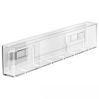 No Drill Transparent Acrylic Wall Shelf Wall Display Organizer for Books Magazines CDs & Records Fits Behind Doors & Corridors