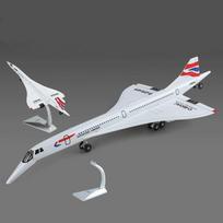 1:168 Lydinio Concorde Viršgarsinis Vidutinio Nuotolio Transportinis Lėktuvas Modelis Metalo Keleivinis Civilinis Lėktuvas Modelis Garsas Šviesa Vaikų Dovana