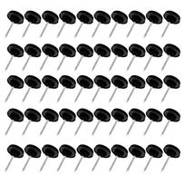 50/100Pcs Big Head Push Pins Map Tacks Thumb Nails Flat Push Pins Thumb Pins for Cork Board Picture Maps Posters Note 50 juoda