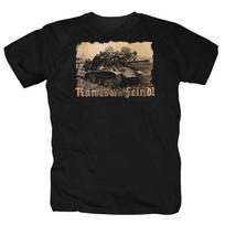 Ran an den Feind  Deutschland  Panzer T-Shirt 100% Cotton O-Neck Summer Short Sleeve Casual Mens T-shirt Size S-3XL S