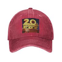 20th Century Fox Classic Baseball Caps Fashion Denim Hats Casquette Hip Hop Baseball Cowboy Hat for Unisex One Size