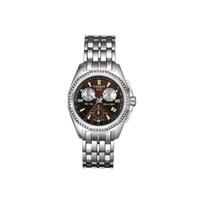 TISSOT T SPORT Collection Quartz Movement Women's Watch 34.8*33mm Coffee Watch Dial Stainless Steel Case T22.1.486.11 Regular Watch Box gray
