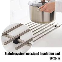 Stainless Steel Pot Rack Insulation Pad Kitchen Pot Mat One Size