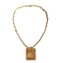 Original Tulsii mala shri bageswar dham Tulsi mala with Hanuman Locket/Tulsi Beads for Neck, Men, Women Bageswar dham with Hanuman Locket