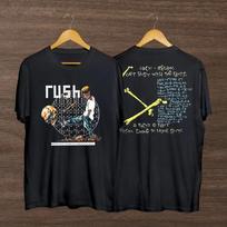 2026 Naujųjų Metų Karštas Išpardavimas 1991 Rush Roko Grupė Rolling The Bones Pushead Senos Likutinės Prekės Kelionės 1991 Marškinėliai 4XL