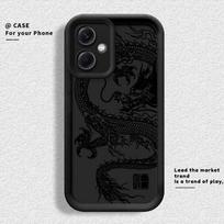 Phone Cover Case for Xiaomi Redmi Note 14 Pro Plus 12C A1 A2 A3 A4 14C 12s 12 Note 13 11s 10 11 13C Cool C-Chineses Dragon Redmi Note 13 Pro+ black