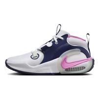 Nike Air Zoom Crossover 2 Slip Resistant Abrasion Resistant Low top Children's Basketball Shoes White Blue Pink FB2689-102 32 white