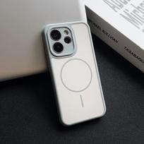 OPPO Reno15 Ultra-Thin Magnetic Ring Phone Case: Simple, Fashionable, Full Coverage, Drop-Proof. OPPO Reno 15 Pro gray