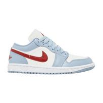 Jordan 1 Low Blue Whisper Dune Red (Women's) 35.5 white