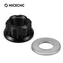 NICECNC For Surron light bee X Belt Pulley Cover & Primary Belt Pulley Nut For Sur-ron light bee S L1E For Segway X160 X260