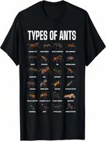 Skruzdėlių tipai skruzdėlynų mylėtojams T-shirt S įvairiaspalvis