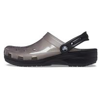 Crocs Unisex Classic Skaidrūs klumpės Juodos pilkos Neslystančios Dėvėjimui atsparios klumpės 206908-001 33-34