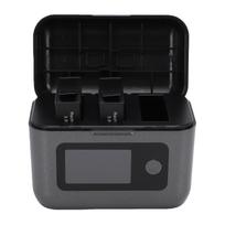 Akumuliatoriaus įkrovimo stotelė, tinkama DJI Osmo Action 6 5 Pro 4 3 360 veiksmo kameroms, 3 kanalų greitas akumuliatorių įkrovimas ir saugojimas