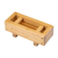 Easy To Clean Wooden Sushi Press Mold Portable Rectangular Rice Mold Flat Press Thousand Layer Sushi Mold Kitchen