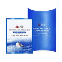 SNP Kregždės lizdo Aqua ampulės kaukės paketas 25ml*10vnt.