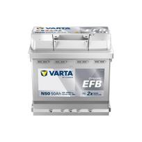 Akumuliatorius 50 Ah 550 A EN 12V VARTA EFB N50