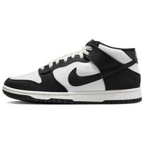Nike Dunk Mid Canvas Panda Men Sneakers Black Sail DV0830-102 41 white