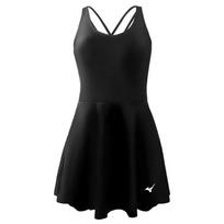 Mizuno Skirted Swimsuit Conservative Tummy Control Sun Protection Quick Dry Chlorine Resistant One-Piece Swimsuit Women swimsuit Black N2CAC311 S