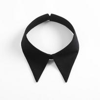 Black/White Pointed Collar Shirt Detachable Fake Collar for Women's Autumn Multifunctional Neck Decoration False Clothes Collars