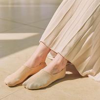 Abiruz Women's Non-Slip Fake Socks Beige GK-2 Woman(220~250mm)