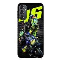 Case For Samsung Galaxy A04s 46 Valentino Rossi Logo Motogp monster Maniacase juoda