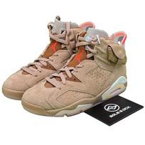 Air Jordan 6 Retro x Travis Scott Mid British Khaki NaujasDH0690-200 EU 35.5 ruda