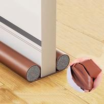 Leather Door Bottom Seal Strip - Anti-Collision, Dustproof, Windproof, Insulating, Soundproof, and Washable.