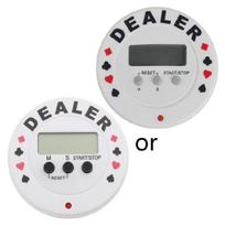 Casino Poker Tournament Timer Replacement Plastic Poker Chips Game Round Timer 1