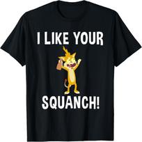 Mademark x Rick and Morty - Rick and Morty - I Like Your Squanch! T-shirt T-Shirt S įvairiaspalvis
