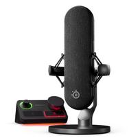 SteelSeries Alias Pro Compatible XLR Microphone for Content Audio AI Noise Unidirectional Cardioid PC/PS5/4 Streaming, Gaming, Streamers, Creators,