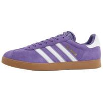 Real Madrid x Adidas Originals GAZELLE Low top Skateboard Shoes Unisex Purple JS3041 44