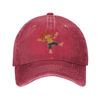 Sein pumuckl  Washed Denim Cap Casual Baseball Caps Adjustable Hat Summer Unisex Baseball Hats One Size