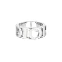 Dior Cd Icon žalvarinis žiedas Vyriški žiedai Sidabrinis R1548HOMMT-D000 Basic Packaging-Dust Bag+Box,S