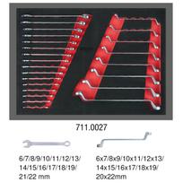 KS Tools raktų rinkinys, 24 dalių, 1/1 sistemos įdėkle (711.0027)