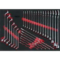 KS Tools raktų rinkinys, 35 dalių, 1/1 sistemos įdėklas (711.3035)