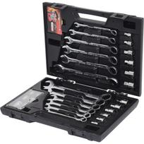 KS Tools GEARplus RINGSTOP reketinių kombinuotų raktų rinkinys, 30 dalių, su adapteriu (503.4960)