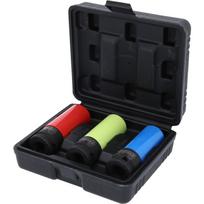 KS Tools 1/2 colio aliuminio ratlankio sunkiųjų galvučių rinkinys, tvirtas, 3 dalių (515.1070)