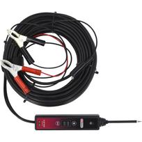 KS Tools funkcijų bandymo lempa 6–24 V nuolatinė srovė su 25 metrų laidu (150.1655)