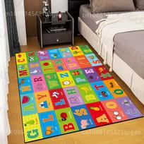 Cartoon Letters ABC Carpet for Living Room Bedroom Sofa Creative Doormat Home Decor Area Rug Children's Activity Carpet 40x60cm