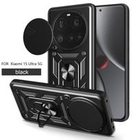 For Xiaomi 17 Ultra Case Mi 15 Ultra Cover mi 14 13 Ultra Magnetic Ring Holder Armor Phone Case Slide Camera Protect Back Cover Xiaomi 14 Ultra