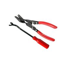 2vnt/komplektas Automobilio priekinių žibintų remonto montavimo įrankis Apdailos spaustuko nuėmimo replės Automobilių priedai 2pcs red