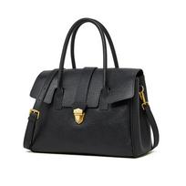 Hifashi Vintage Cow Genuine Leather Large Tote Handbags For Women 2026 Luxury Designer Office Satchel Shoulder Crossbody Bags juoda
