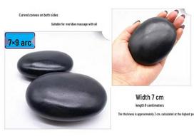 Volcanic Energy Stone for Spa Massage - 9x7cm Hot Compress & Moxibustion Essential Oil Stone for Beauty Salon.