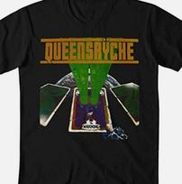 New Rare Queensryche Warning T-shirts Gift Family Black All Size T-Shirt M
