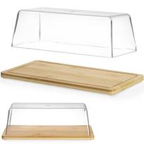 Bamboo display stand for buffet with lid 320 x 160 x 110 mm - hendi 523841