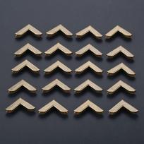 Hardware File Photo Frame Corner Protectors Scrapbooking Albums Decorative Corner Corner Brackets bronza